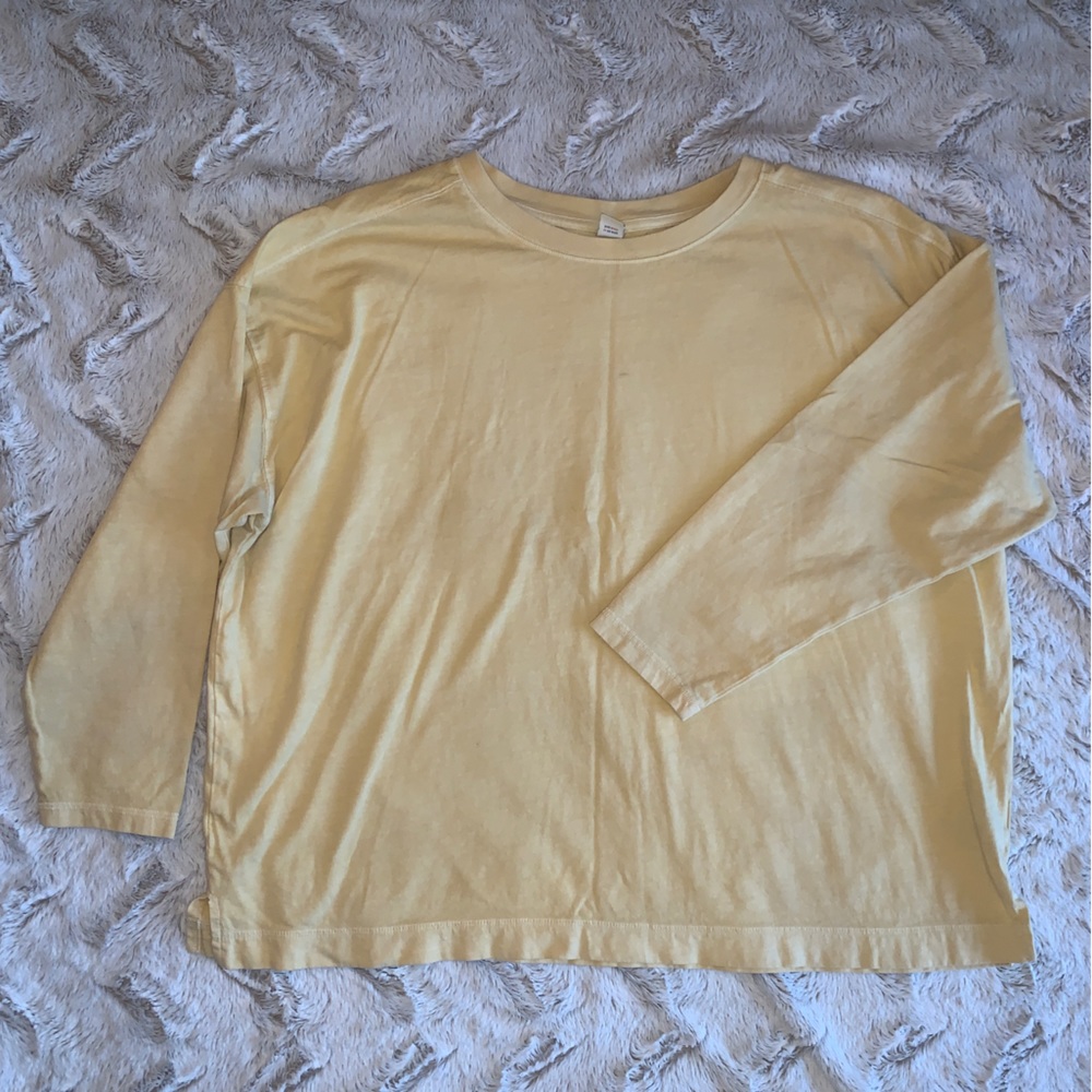 Old Navy - Yellow 3/4 Sleeve